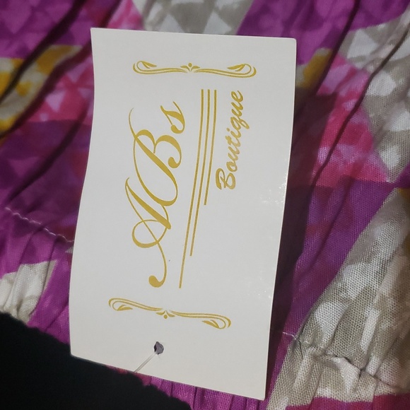 NWT AB'S Boutique Tube Top Romper Womens Size Extra Large - Picture 6 of 7